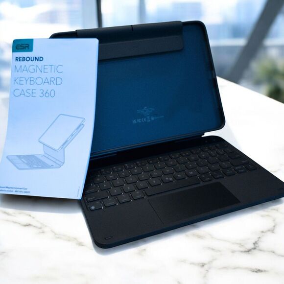 ESR Magnetic Keyboard Case 360 Rebound Series w/ Trackpad iPad Pro Air 11" 6B022 - Picture 1 of 6